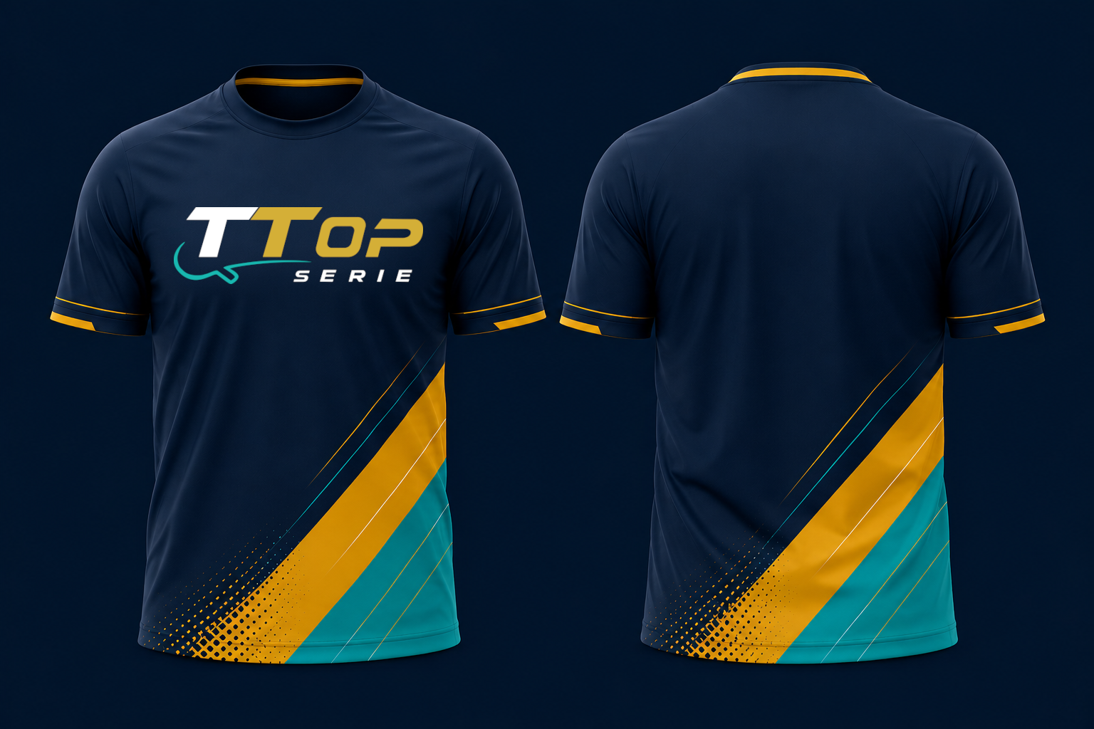 Vorschau des Deep-Navy Champion-Shirts für den Seriensieger